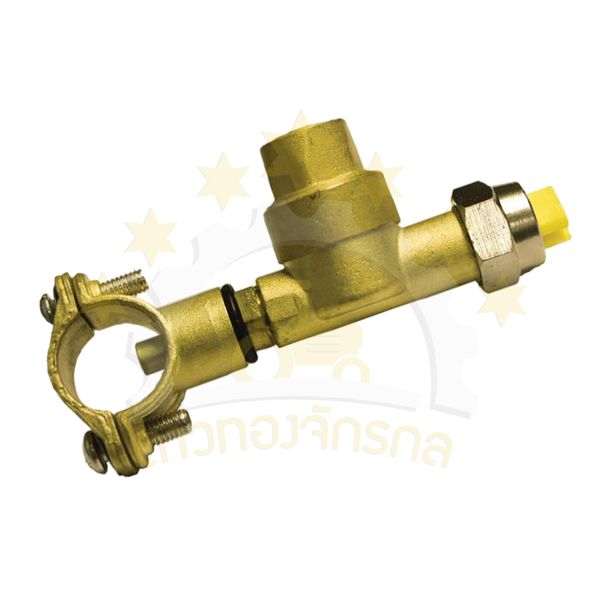 Straight brass spray nozzle + perforated spray nozzle