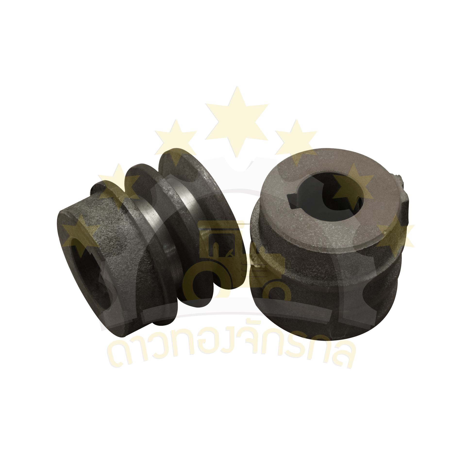 Pulley 2 grooves heavy - 02