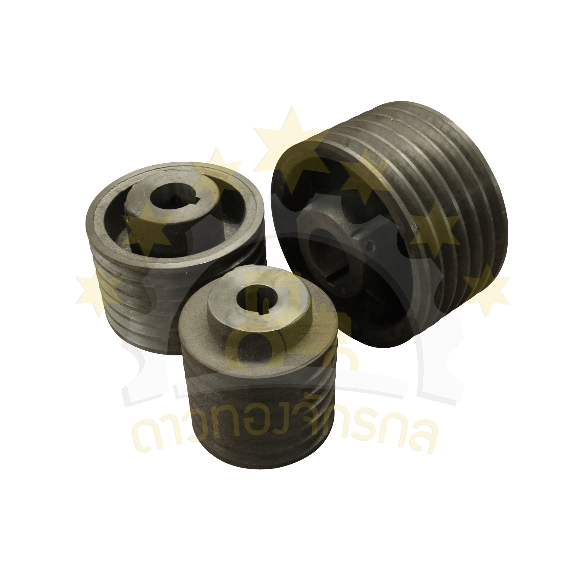 Pulley 6 grooves heavy